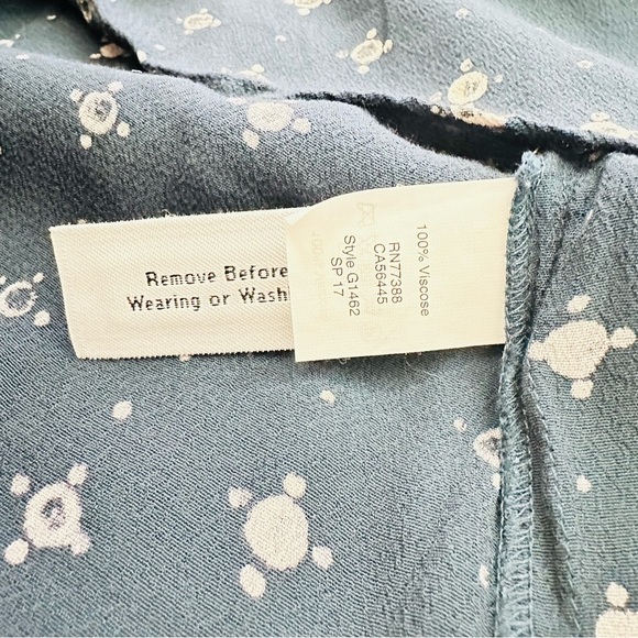 Madewell Memory Blue Tank With Keyhole XS - Picture 10 of 10